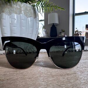 Black Cat Eye Sunglasses